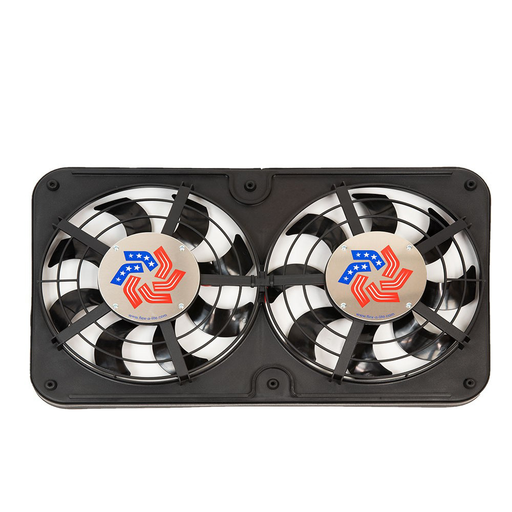 FLEX-A-LITE — FLEX-A-LITE Dual 12in Lo ProfilePull er Fans w/Controls
