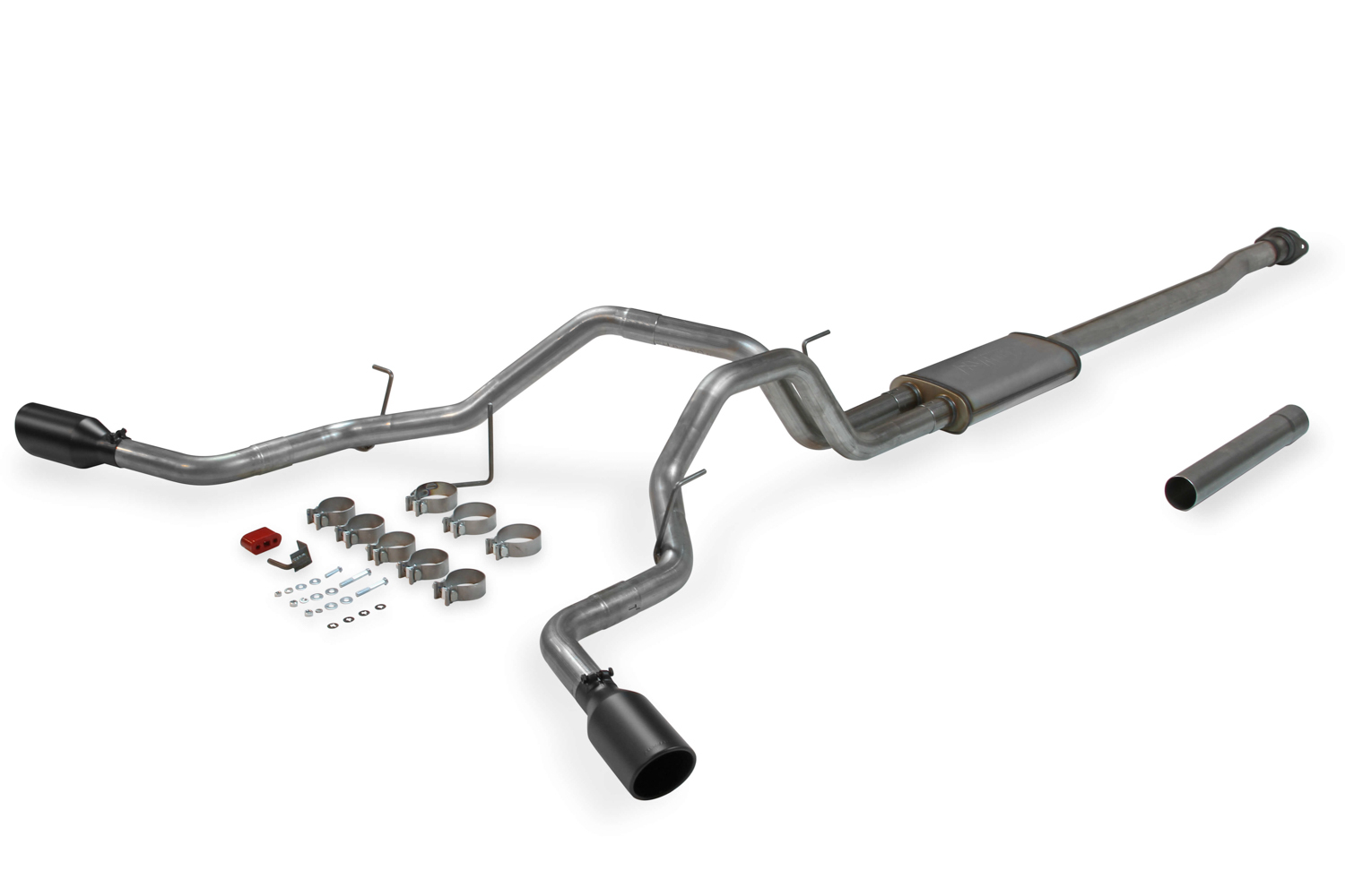 Flowmaster FlowFX Exhaust Systems 717872 System, Cat-back, FlowFX, 409 Stainless Steel, Dual Exit, Ford, Kit thumbnail 7