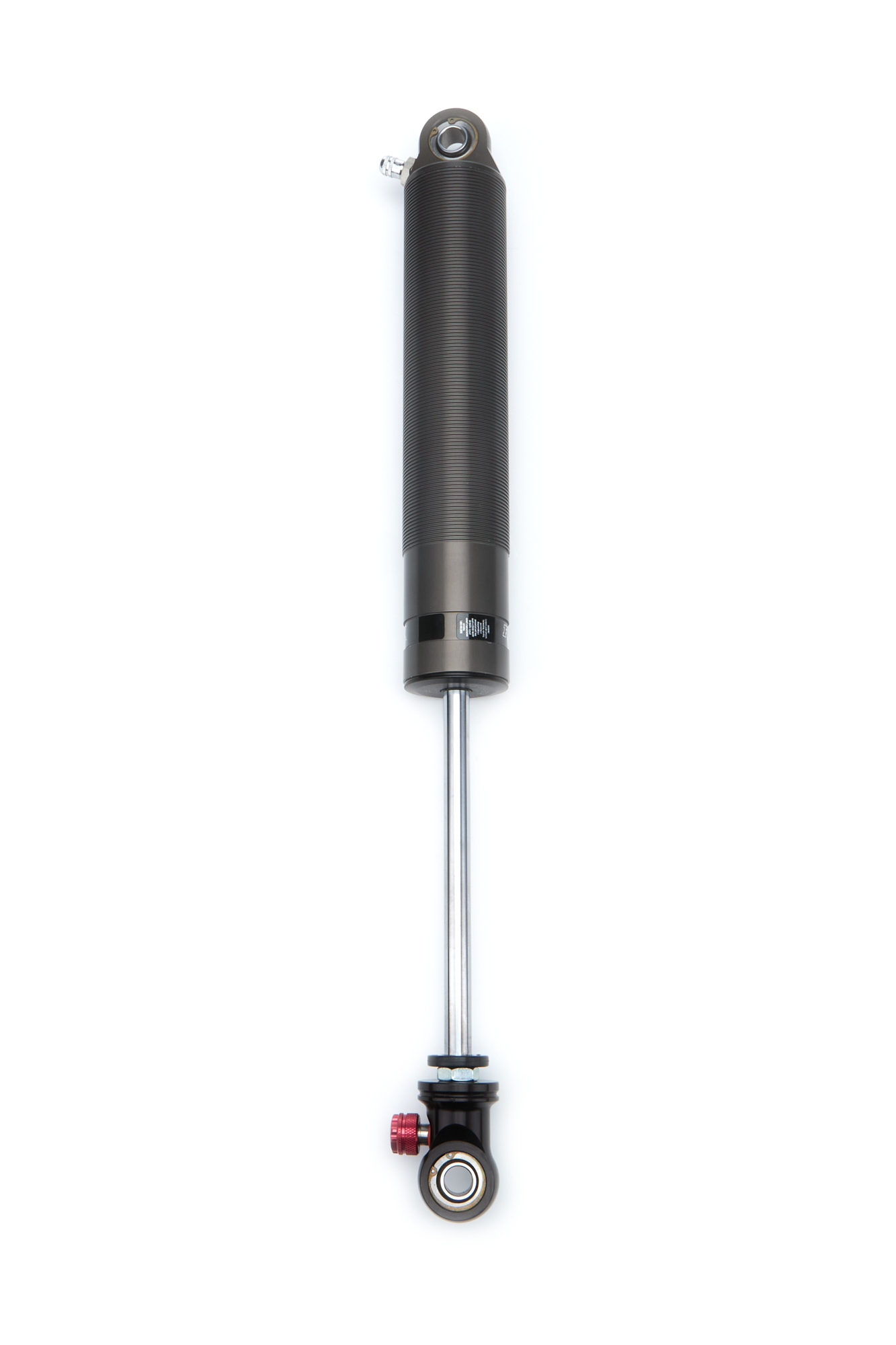 Shock - Monotube - 13.33 in Compressed / 20.23 in Extended - 2.0 in OD - Threaded Aluminum - Gray Anodized - Each