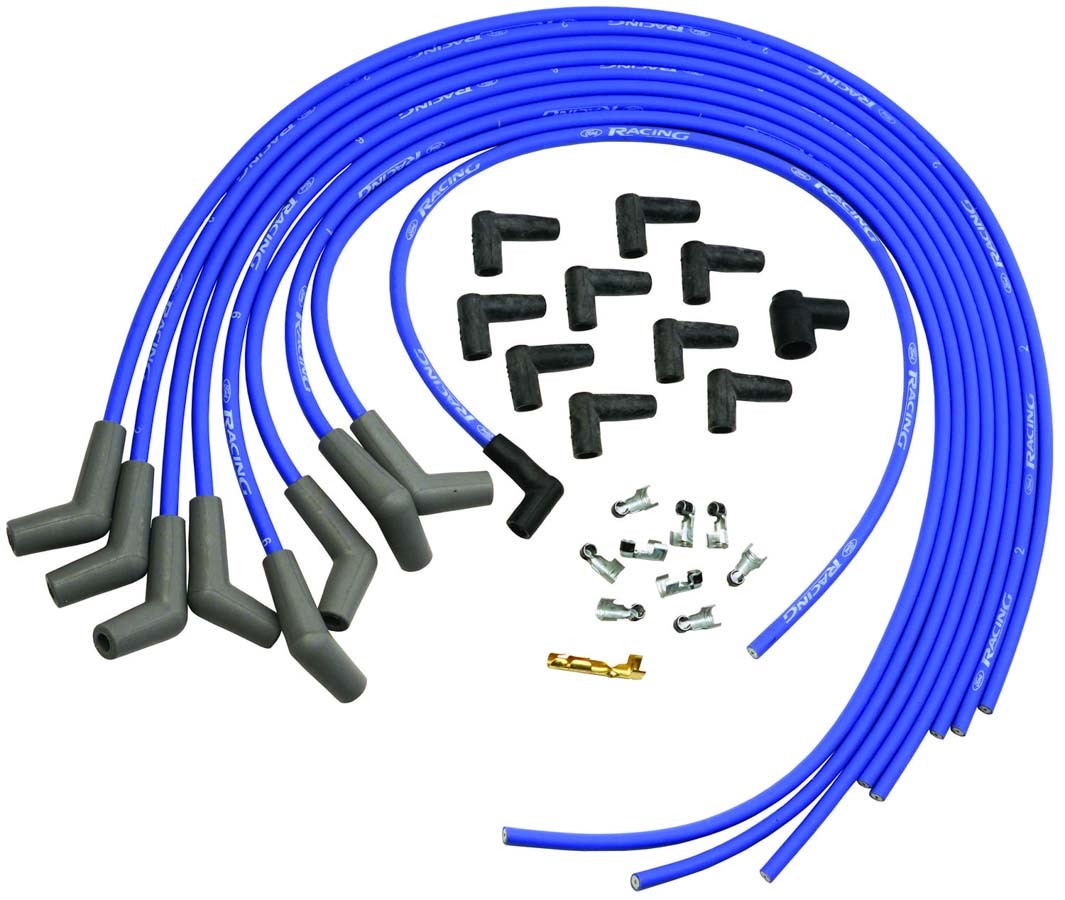 9mm Ign Wire Set-Blue 