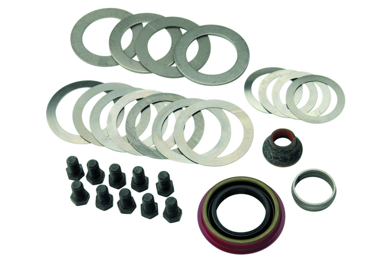 Ford Performance M4210-A Differential Installation Kit, Crush Sleeve / Hardware / Seals / Shims, Ford 8.8 in, Kit