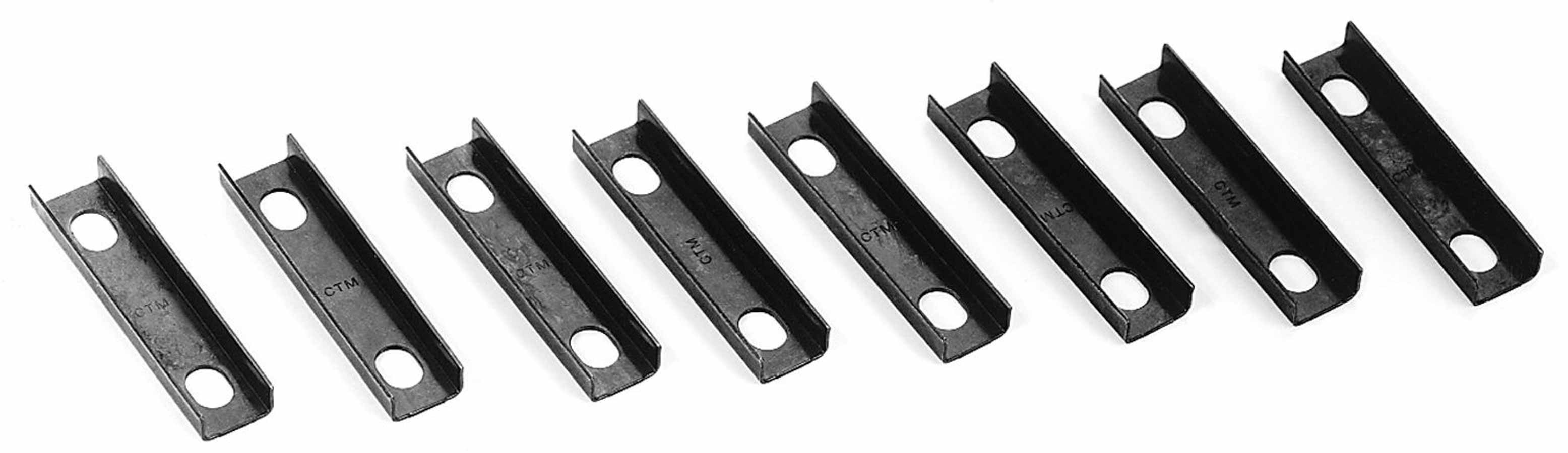 Ford Performance M6588-A50 Rocker Arm Channel, Steel, Natural, Small Block Ford, Set of 8