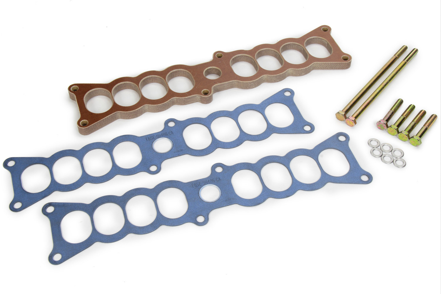 Ford Performance M9486-A51 Intake Plenum Spacer, 1/2 in Tall, Gaskets / Hardware, Phenolic, OEM Manifold, Small Block Ford, Kit