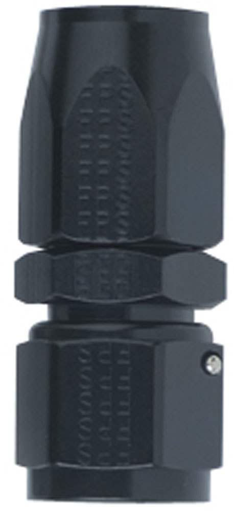 Fragola 100104-BL Fitting, Hose End, 3000 Series, Straight, 4 AN Hose to 4 AN Female, Aluminum, Black Anodized, Each