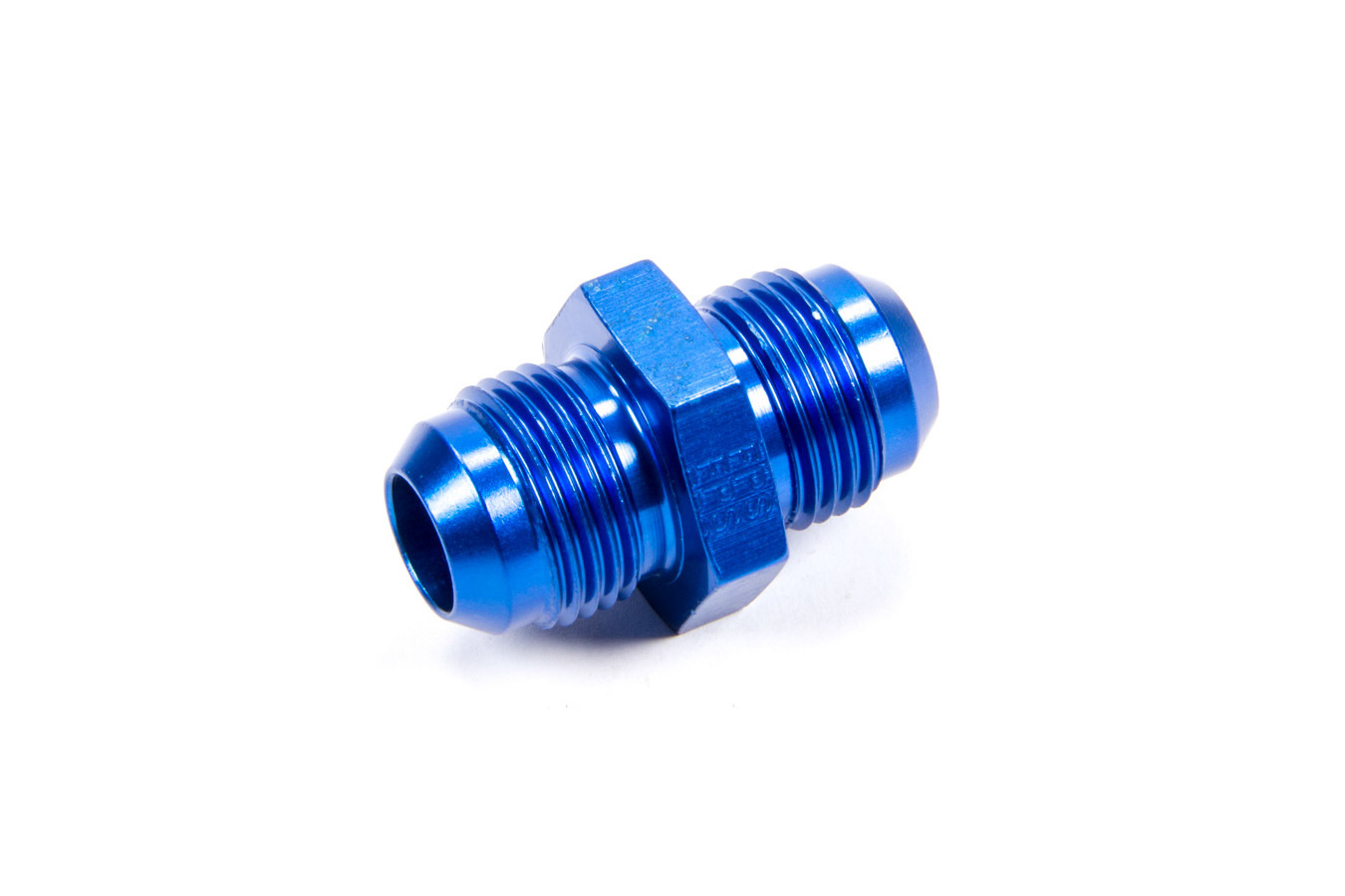 Fragola 481510 Fitting, Adapter, Straight, 10 AN Male to 10 AN Male, Aluminum, Blue Anodized, Each