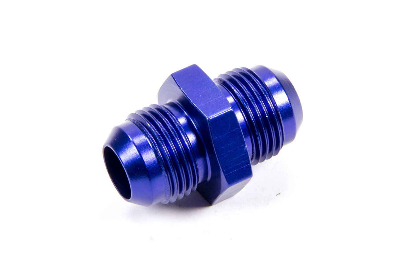 Fragola 481512 Fitting, Adapter, Straight, 12 AN Male to 12 AN Male, Aluminum, Blue Anodized, Each