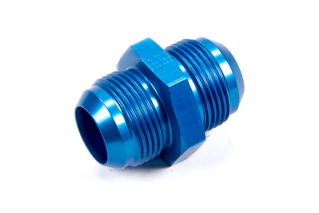 Fragola 481516 Fitting, Adapter, Straight, 16 AN Male to 16 AN Male, Aluminum, Blue Anodized, Each