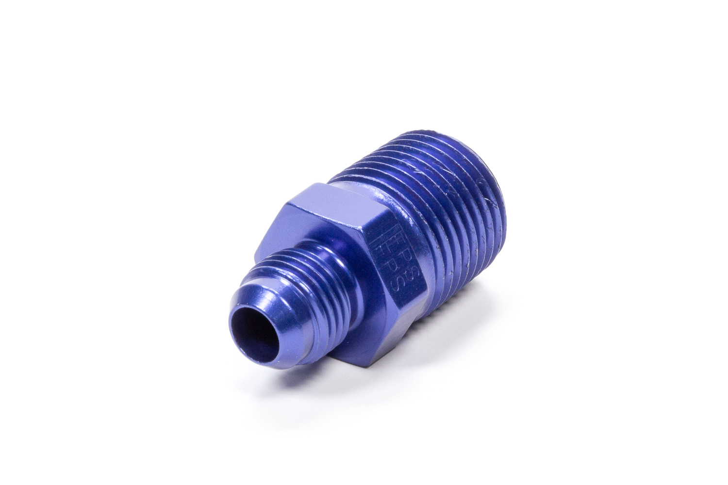 Fragola 481668 Fitting, Adapter, Straight, 6 AN Male to 1/2 in NPT Male, Aluminum, Blue Anodized, Each
