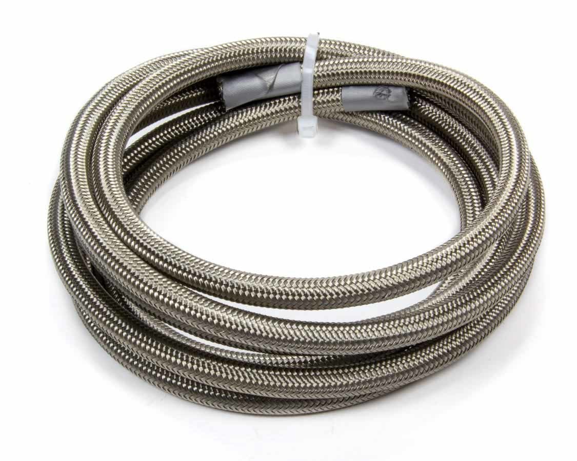Fragola 601008 Hose, Series 6000, 8 AN, 10 ft, Braided Stainless / PTFE, Natural, Each