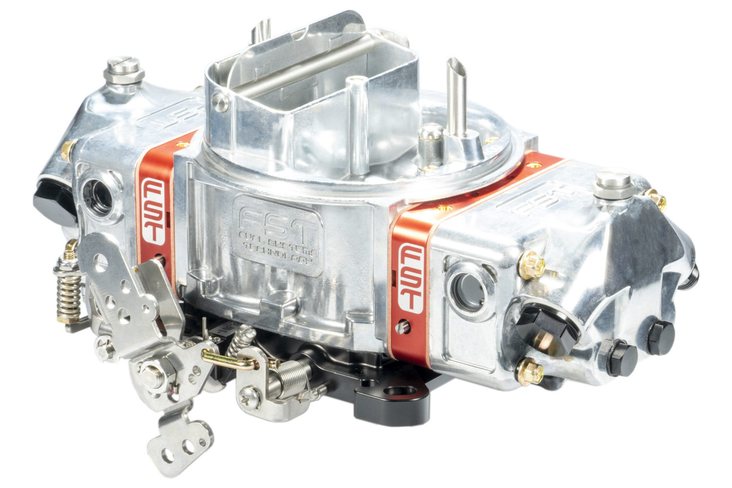 FST Carburetor 41600X-2 Carburetor, RT-X, 4-Barrel, 600 CFM, Square Bore, Electric Choke, Mechanical Secondary, Dual Inlet, Polished, Each