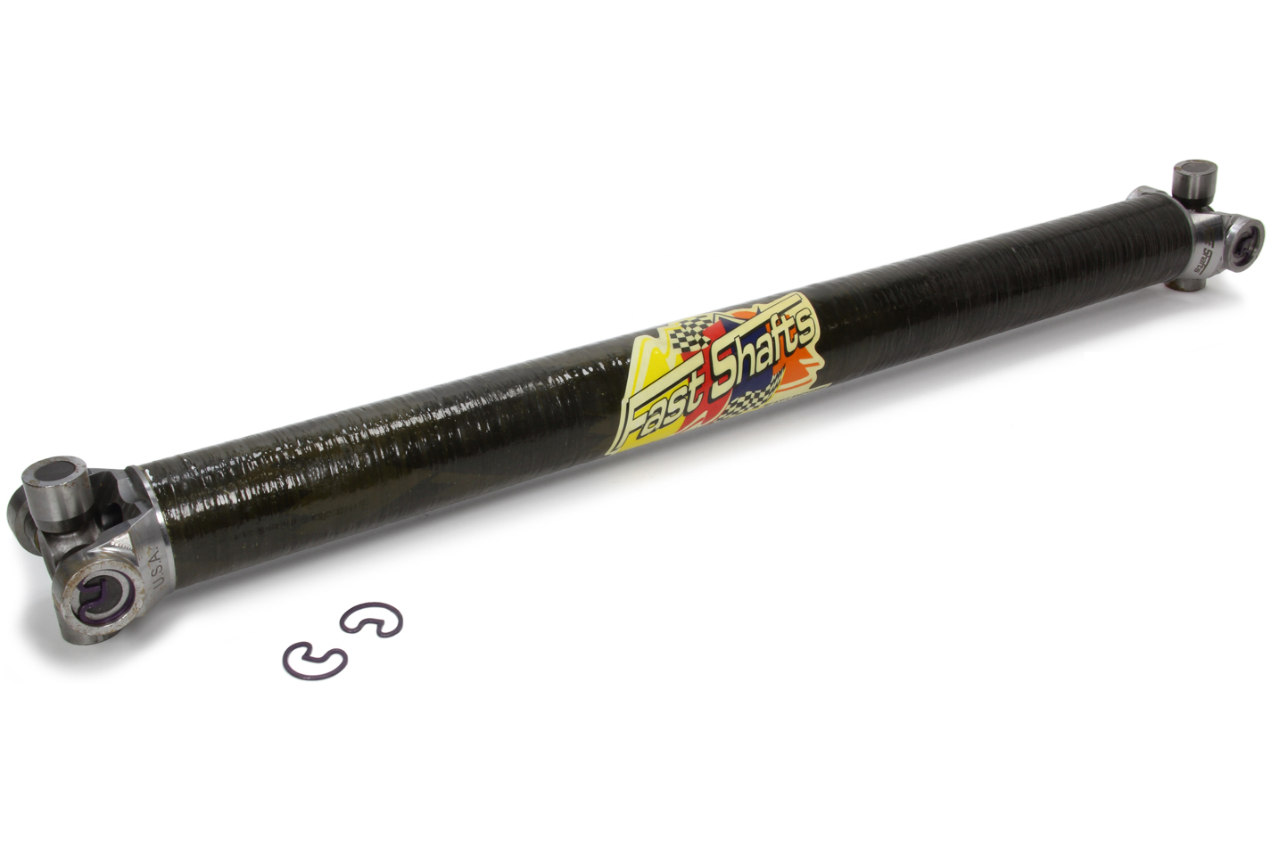 FAST SHAFTS — FAST SHAFTS Driveshaft Carbon Fiber 28.5in Steel Ends 2-1/4