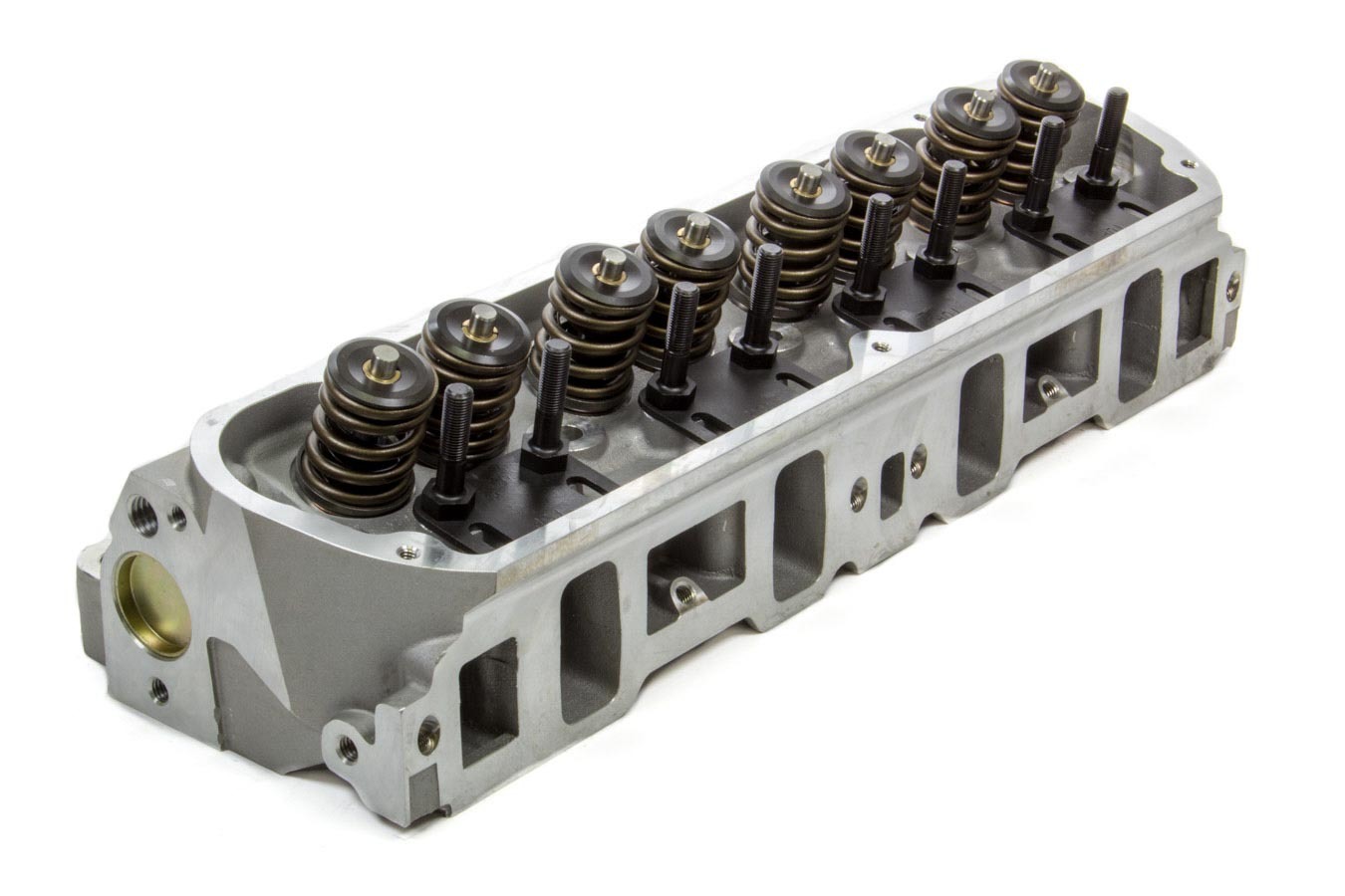 Flo Tek 203505 Cylinder Head, Assembled, 1.940 / 1.550 in Valves, 180 cc Intake, 58 cc Chamber, 1.470 in Springs, Aluminum, Small Block Ford, Each