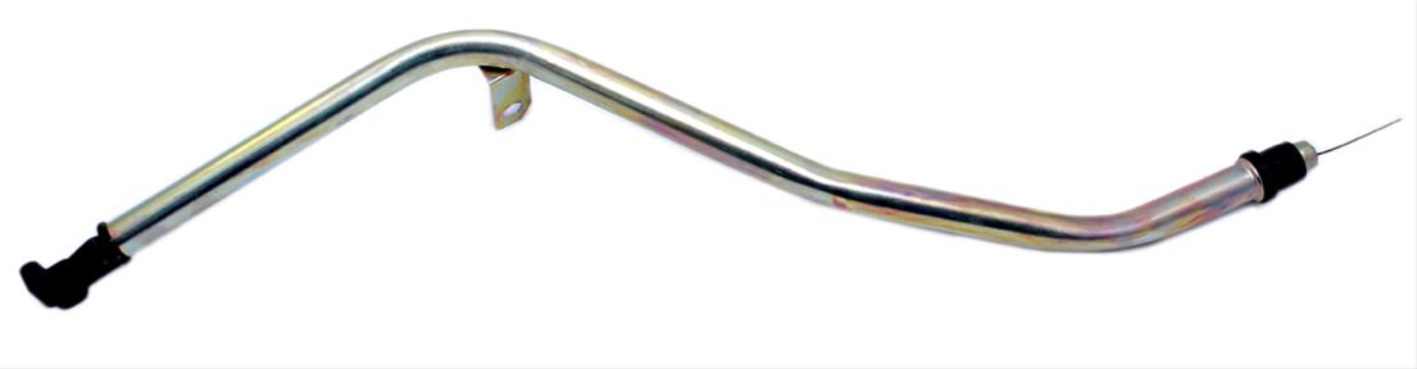 FTI Performance F2554 Transmission Dipstick, Solid Tube, Bellhousing Mount, Steel, Zinc Plated, Each