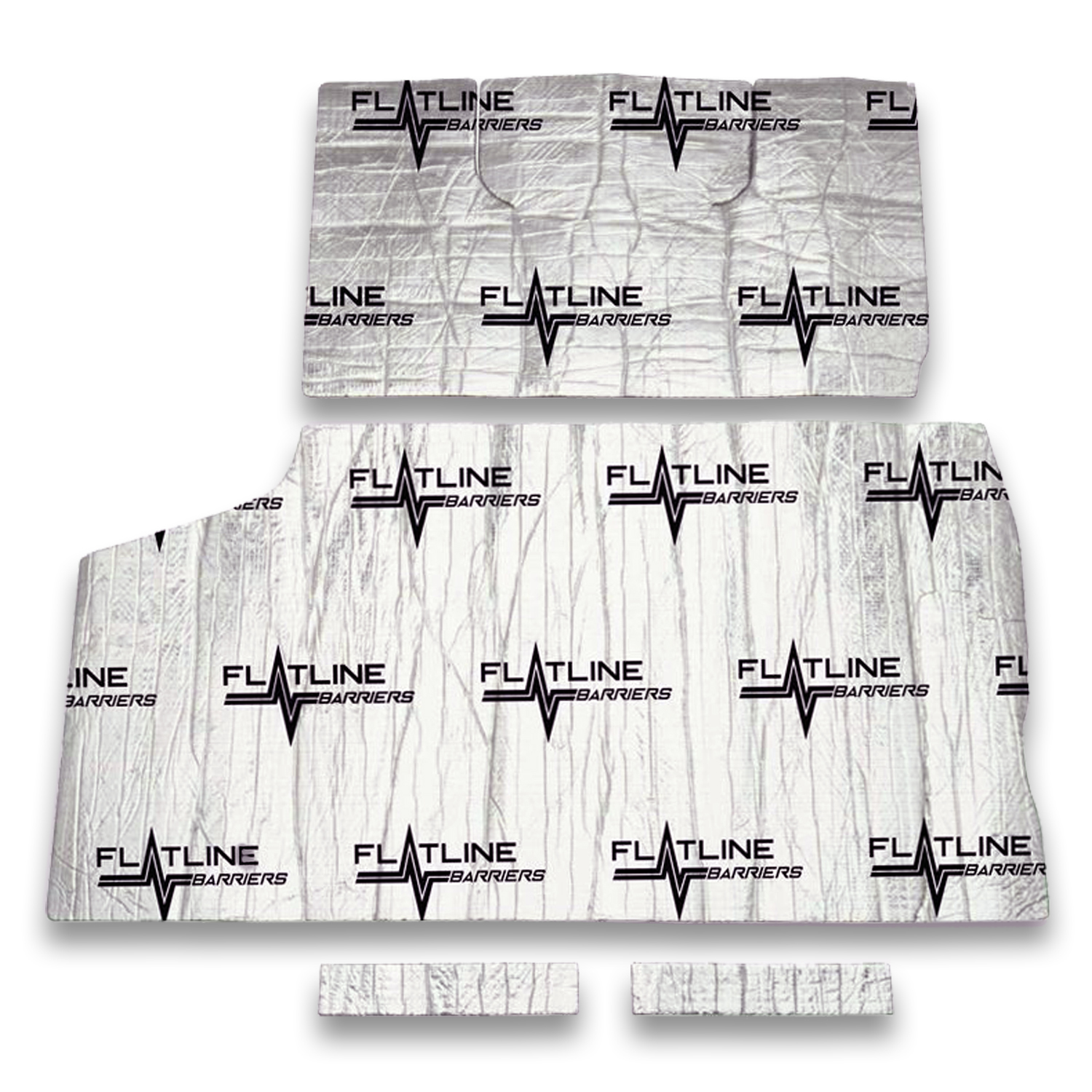 Flatline Barriers Trunk Insulation and Sound Dampening Kits TABA1007 Heat Barrier Deadening Mats, Trunk, Adhesive Backed, Buick, Chevrolet, Pontiac, 2-Door, Kit thumbnail 6