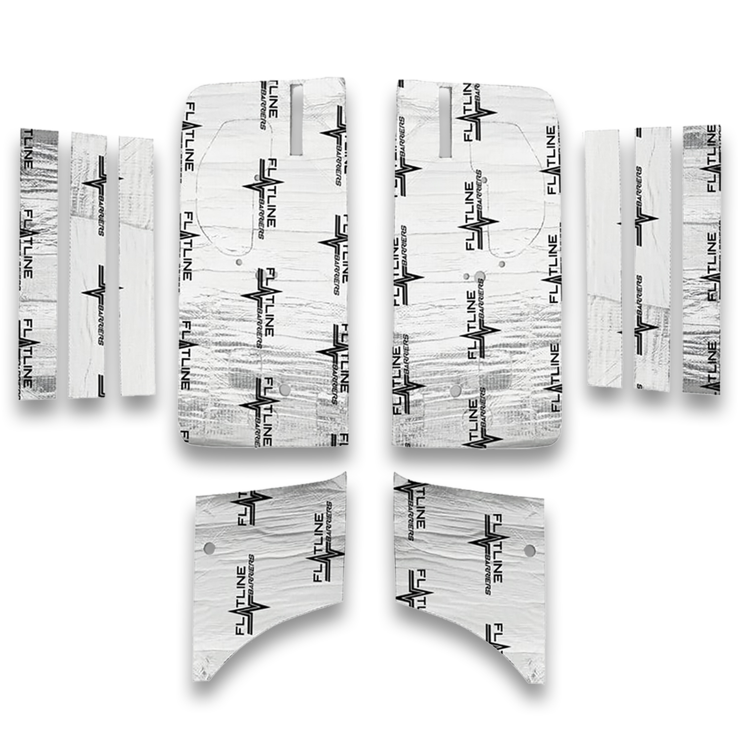 Flatline Barriers Door and Inner Quarter Panel Insulation Sound Dampening Kits for 1968-1969 CAMARO, FIREBIRD - TABF2003 Heat Barrier Deadening Mats, Panel, Adhesive Backed, Chevrolet, Pontiac, Kit thumbnail 6