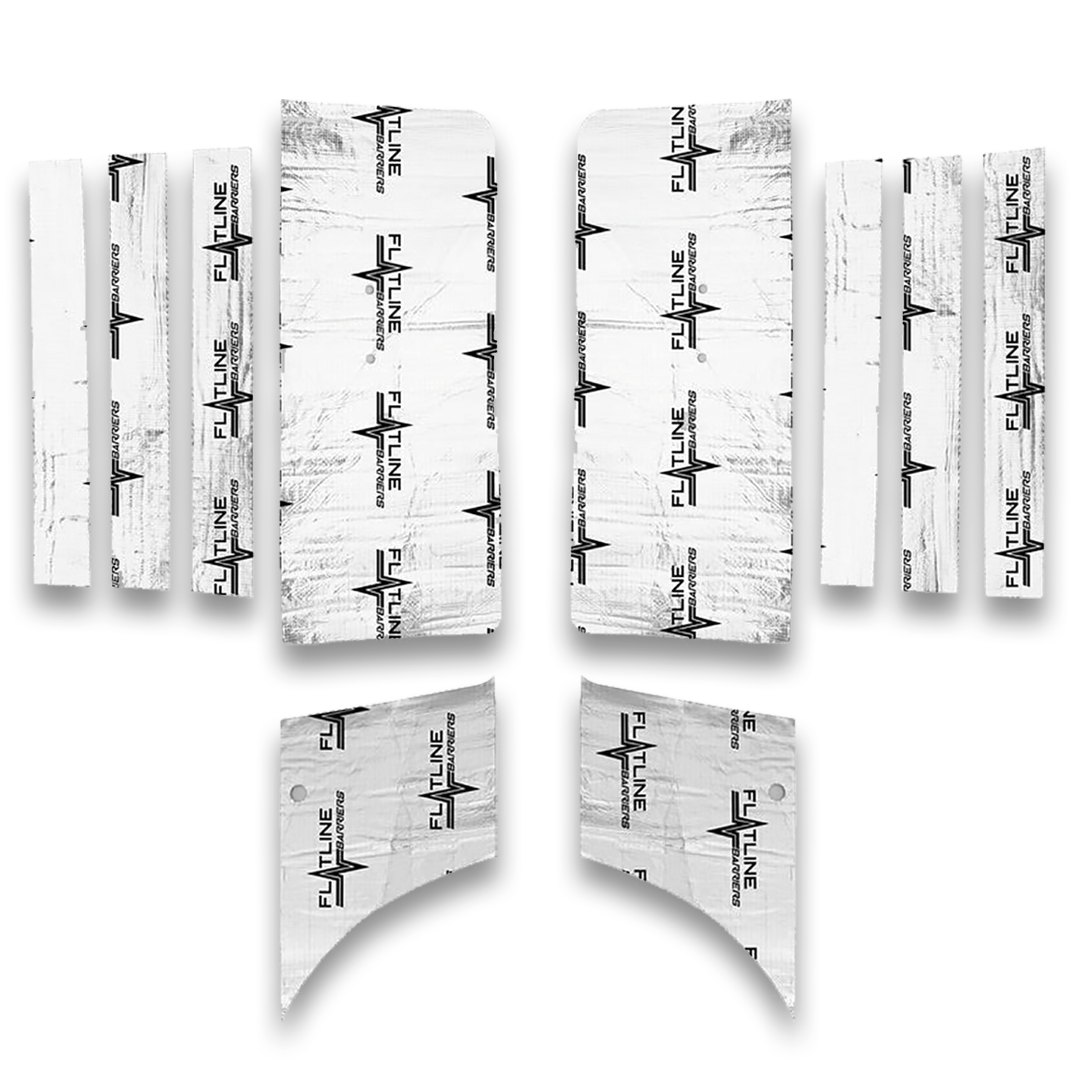 Flatline Barriers Door and Inner Quarter Panel Insulation Sound Dampening Kits for 1967 CAMARO, FIREBIRD - TABF2005 Heat Barrier Deadening Mats, Panel, Adhesive Backed, Chevrolet, Pontiac, Kit thumbnail 6