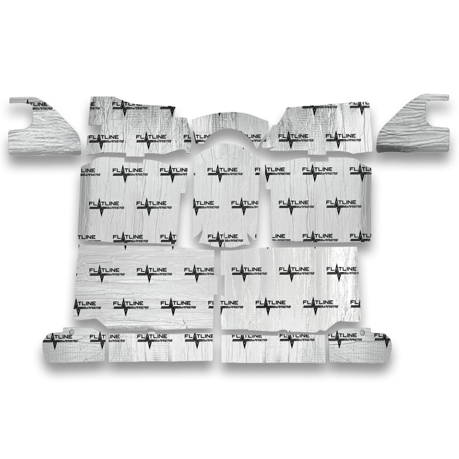 Flatline Barriers Floor Insulation and Sound Dampening Kits TABT4011 Heat Barrier Deadening Mats, Floor, Adhesive Backed, Chevrolet, GMC, Low Tunnel, Kit thumbnail 6