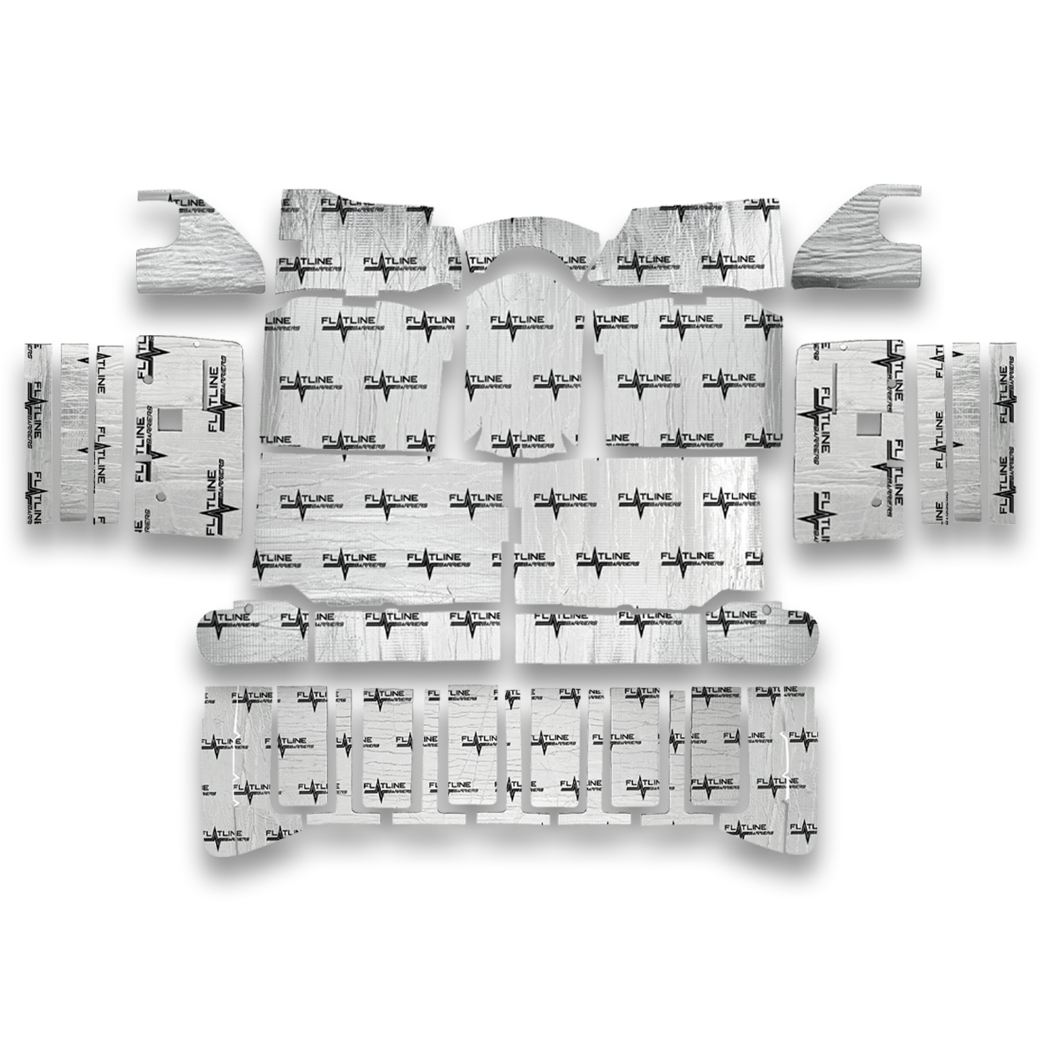 Flatline Barriers Complete Insulation and Sound Dampening Kits TABT4012 Heat Barrier Deadening Mats, Kit, Adhesive Backed, Chevrolet, GMC, Low Tunnel, Kit thumbnail 6