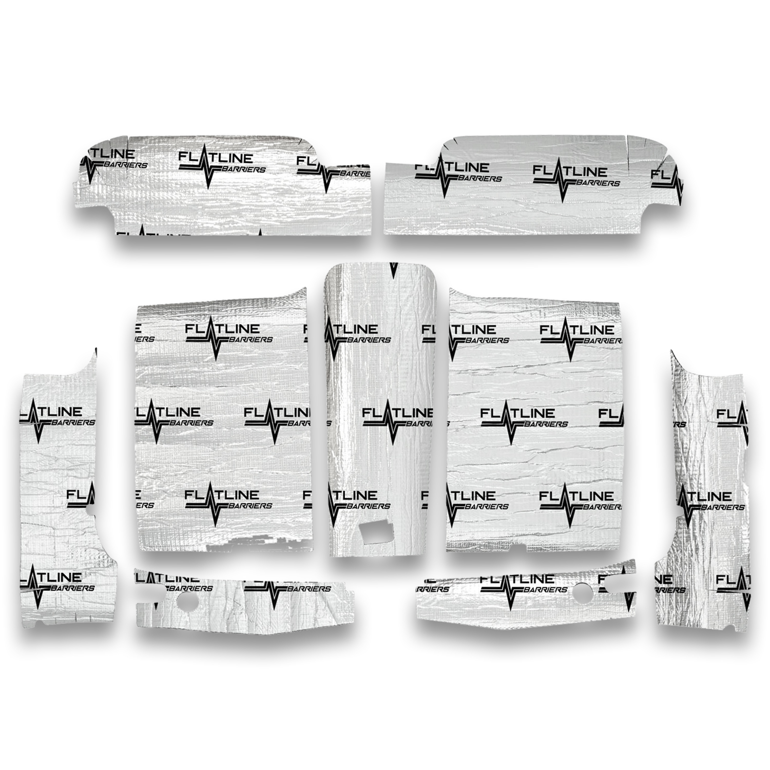 Flatline Barriers Roof Insulation and Sound Dampening Kits TABT4017 Heat Barrier Deadening Mats, Roof, Adhesive Backed, Chevrolet, GMC, Standard Cab, Kit thumbnail 6