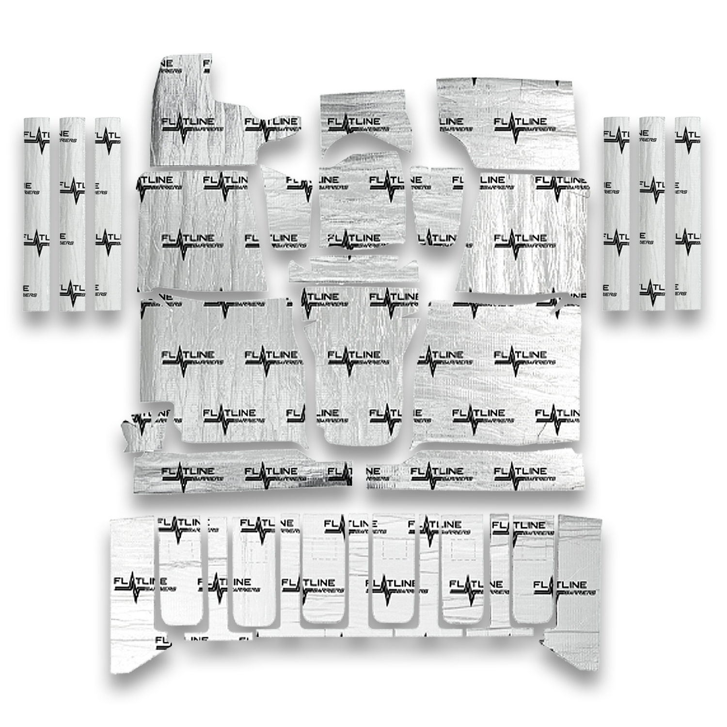 Flatline Barriers Complete Insulation and Sound Dampening Kits TABT4028 Heat Barrier Deadening Mats, Kit, Adhesive Backed, Chevrolet, GMC, High Tunnel, Kit thumbnail 6