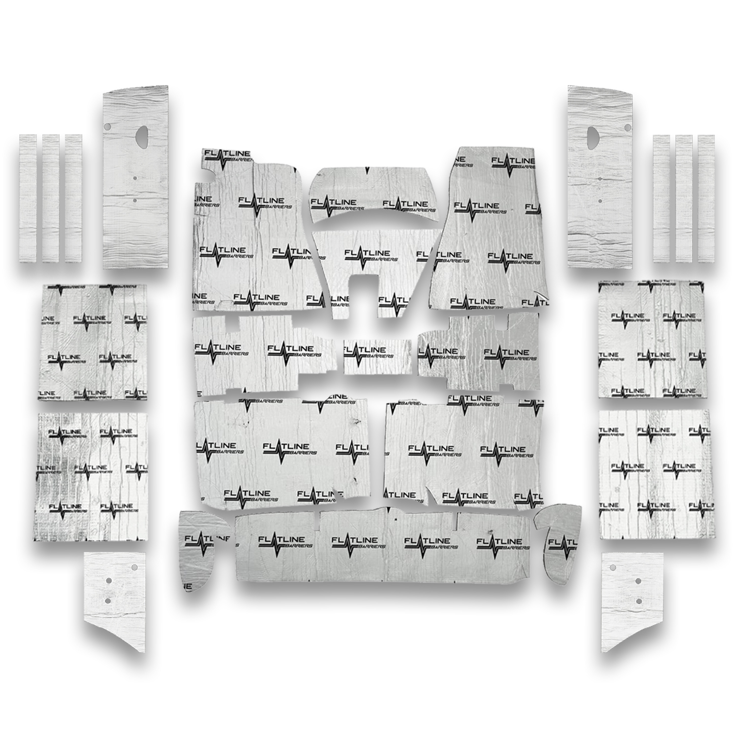 Flatline Barriers Complete Insulation and Sound Dampening Kits for 1962-1967 CHEVY II - TABX3002 Heat Barrier Deadening Mats, Kit, Adhesive Backed, Chevrolet, Sedan, Hardtop, Kit thumbnail 6