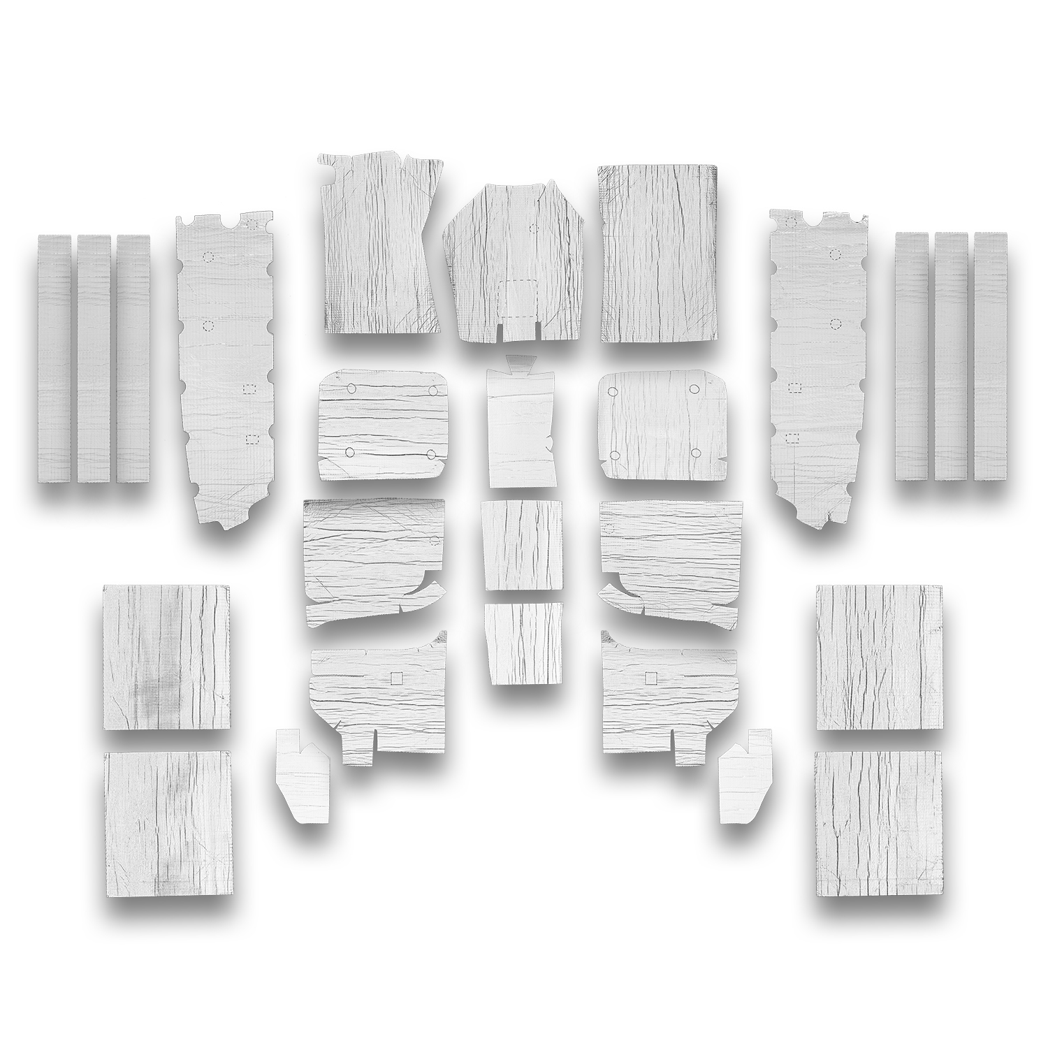 Flatline Barriers Complete Insulation and Sound Dampening Kits for 1964-1966 MUSTANG - TABZ6005 Full Deadener Kit 1964-66 Ford Mustang thumbnail 6