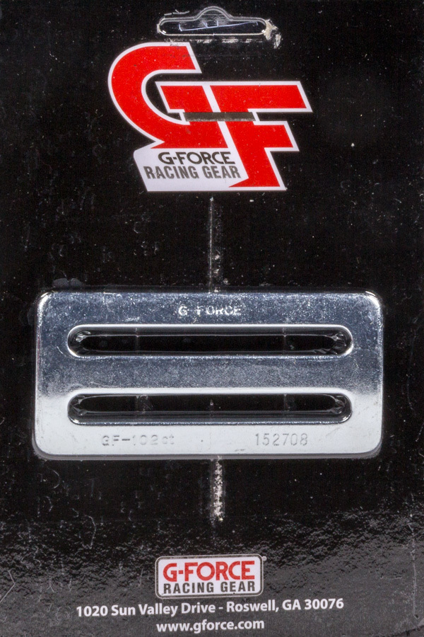 G-FORCE Seat Belt Slide Bar Adjusters 102H Adjuster, 3 in. Belt, Steel, Zinc Plated, Each thumbnail 2