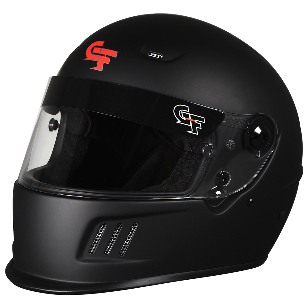 G-FORCE Rift SA2020 Helmets 13010XXLMB Helmet, Rift, Full Face, Snell SA2020, Matte Black, Clear Polycarbonate Shield, EPS Liner, Vented, 2X-Large, Each thumbnail 5