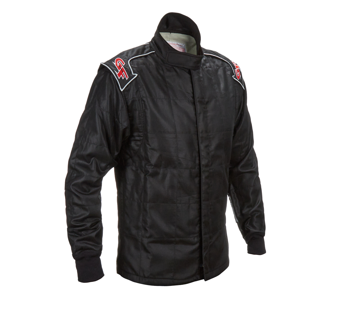 G-Force Racing Gear 35452SMLBK Driving Jacket, G-Limit, SFI 3.2A/5, Multiple Layer, Fire Retardant Cotton / Nomex, Black, Small, Each