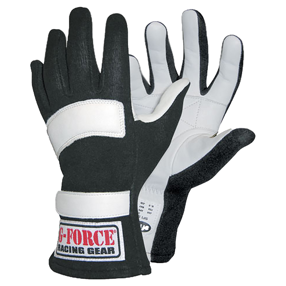 G5 Racing Gloves Large Black