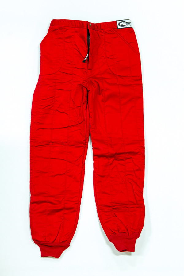 G-FORCE GF505 Driving Pants 4386XLGRD Pants, GF505, Triple Layer, Fire-Retardant Cotton, X-Large, Red, Each thumbnail 3