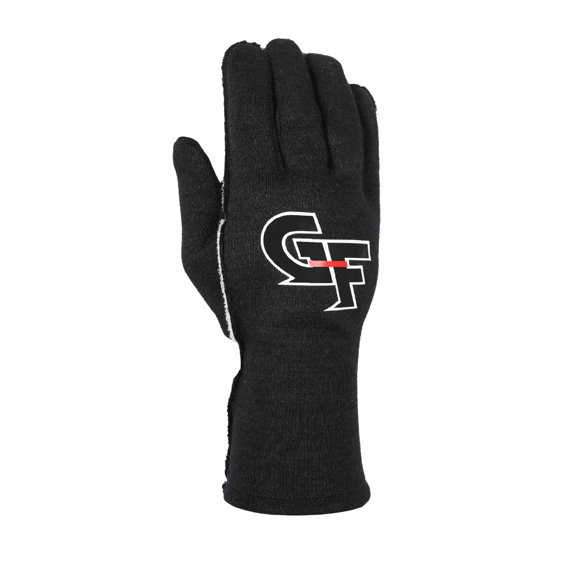 G-Force Racing Gear 54000CMDBK Driving Gloves, G-Limit RS, Double Layer, SFI 3.3/5, Nomex, Black, Youth Medium, Pair