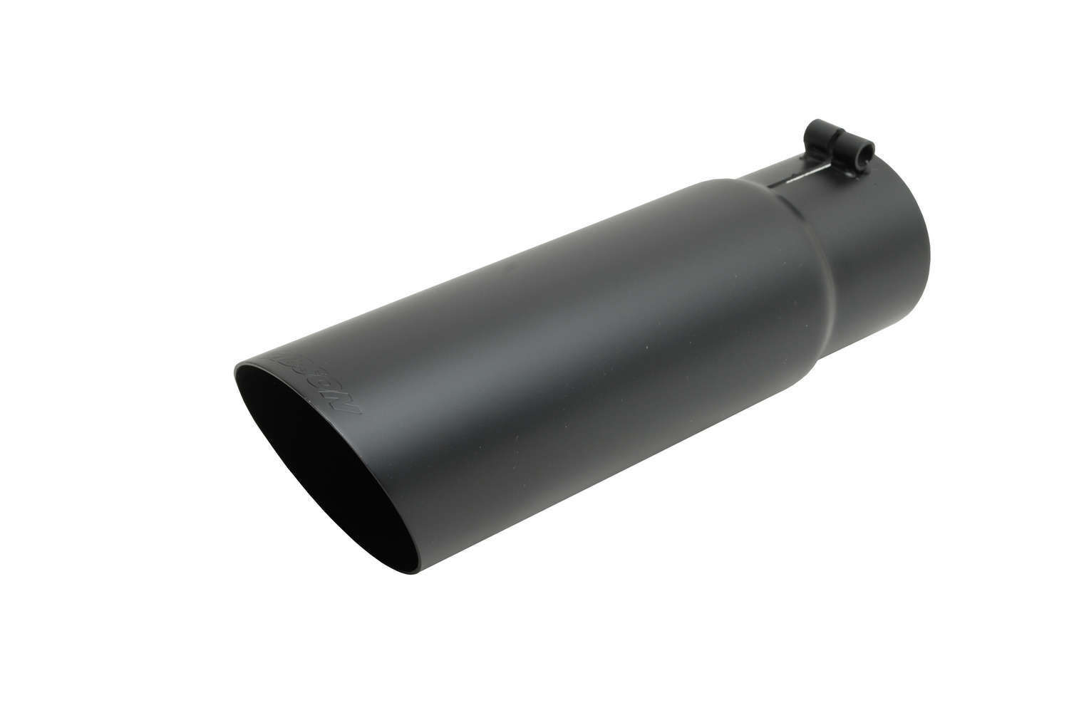 Gibson Round Single Wall Slash-Cut Tip - 4in OD/2.75in Inlet/12in Length - Black Ceramic thumbnail 4