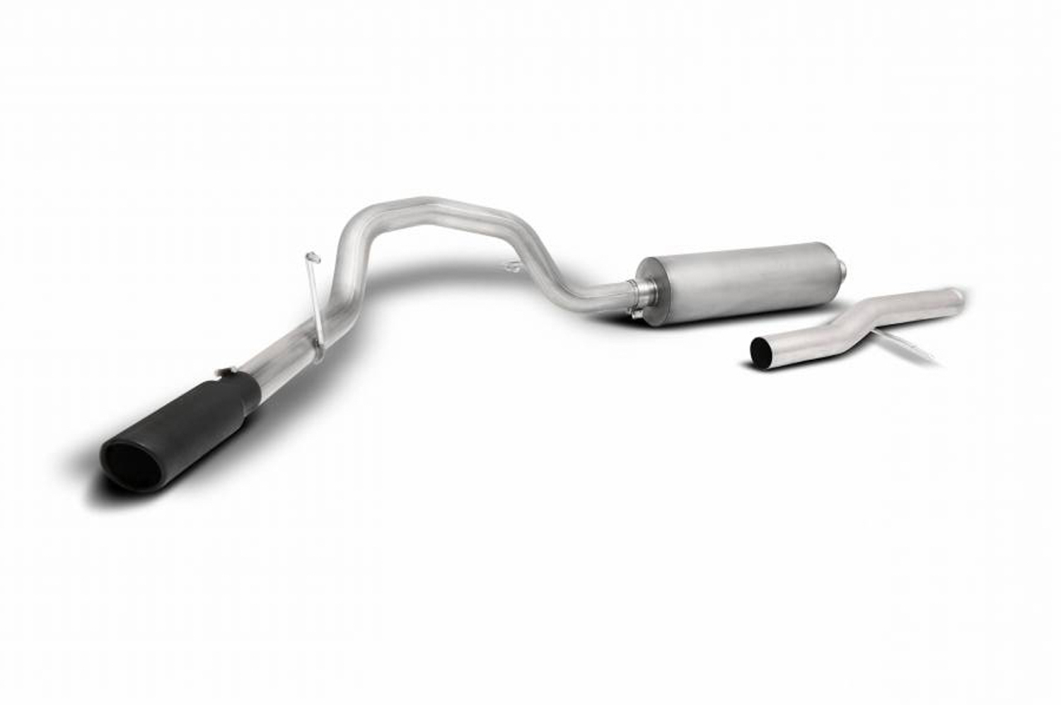 Gibson 21-22 Chevy Suburban 5.3L 3in Cat-Back Single Exhaust System Stainless - Black Elite thumbnail 4