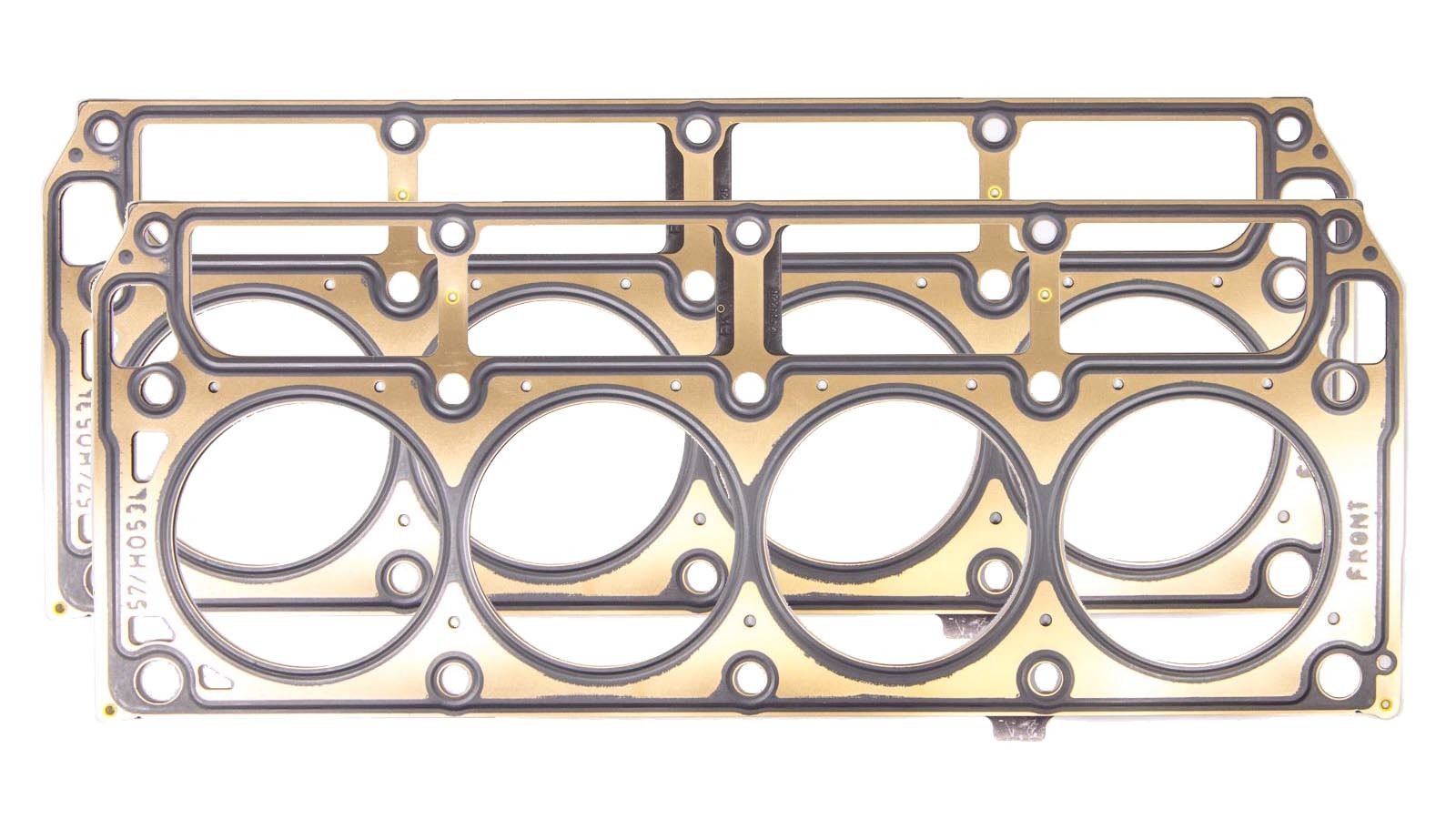 Chevrolet Performance 12498544 Cylinder Head Gasket, 3.920 in Bore, 0.051 in Compression Thickness, Multi-Layer Steel, LS1 / LS6, GM LS-Series, Pair