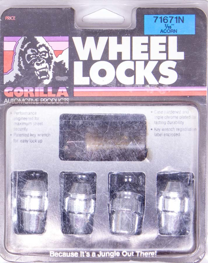 Wheel Lock 1/2 Acorn (4) 