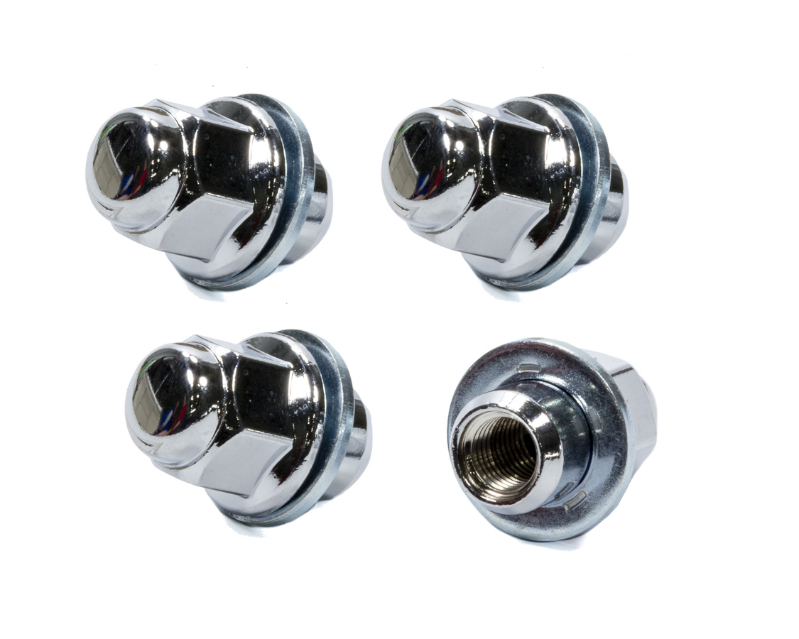 4 Lug Nuts Mag Shank 12mm X 1 5 13 16in Hex