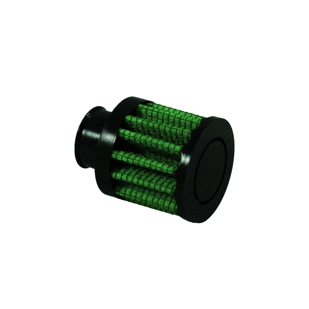 Green Filter Valve Cover Breathers 2079 Air Filter, Clamp-On, Cover, 0.590 in. Hole Size, 1.38 in. Diameter, 2.00 in. Height, Each thumbnail 2