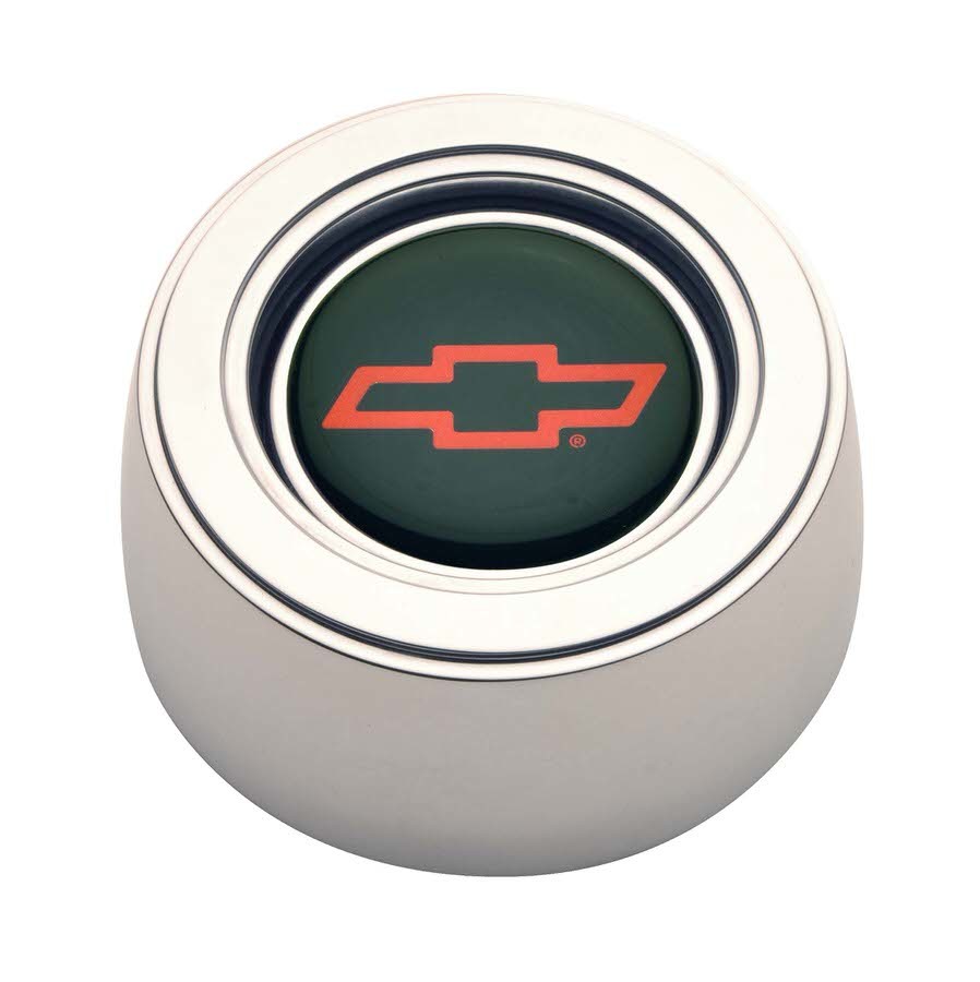 GT3 Horn Button Chevy Red Bow-Tie Hi-Ris