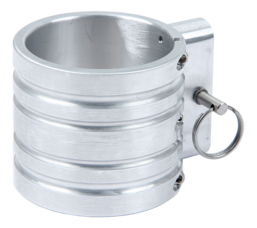 Fire Extinguisher Clamp - Band Clamp - Aluminum - Brushed - H3R 250 Series Fire Extinguishers - Each