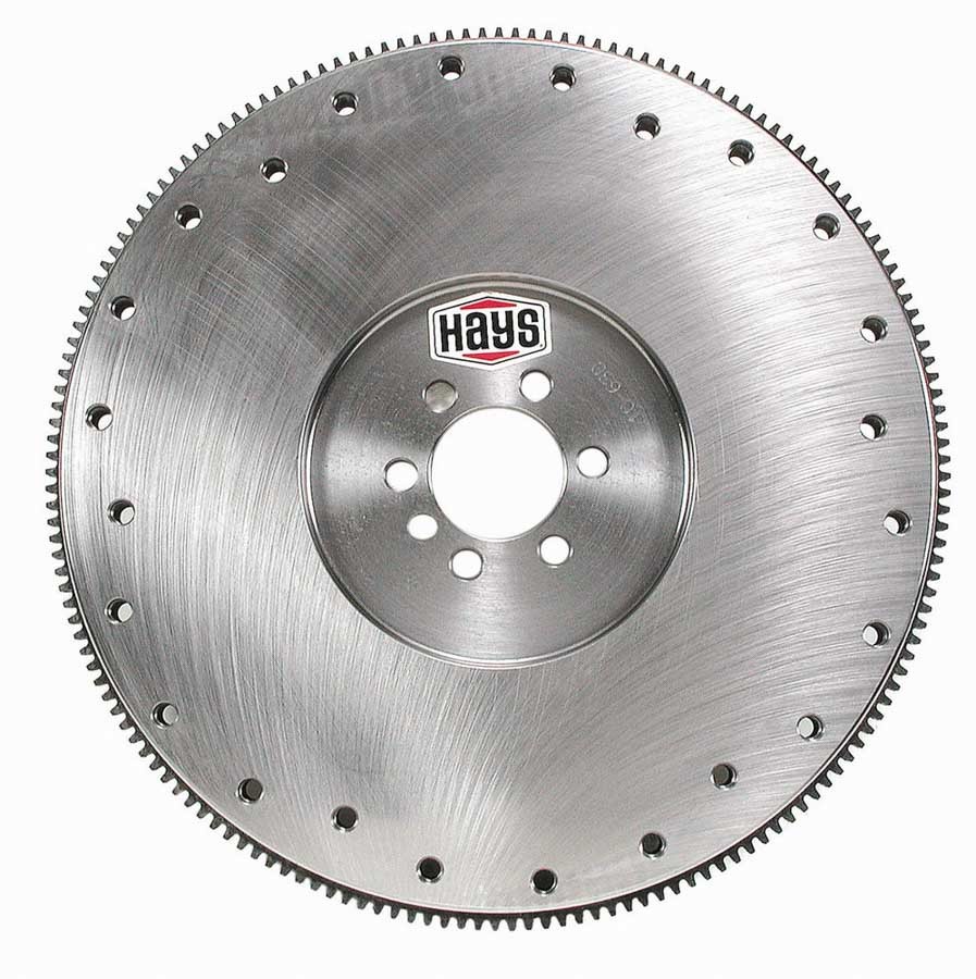 Hays 10-630 Flywheel, 168 Tooth, 30.0 lb, SFI 1.1, Steel, External Balance, 1-Piece Seal, Small Block Chevy, Each