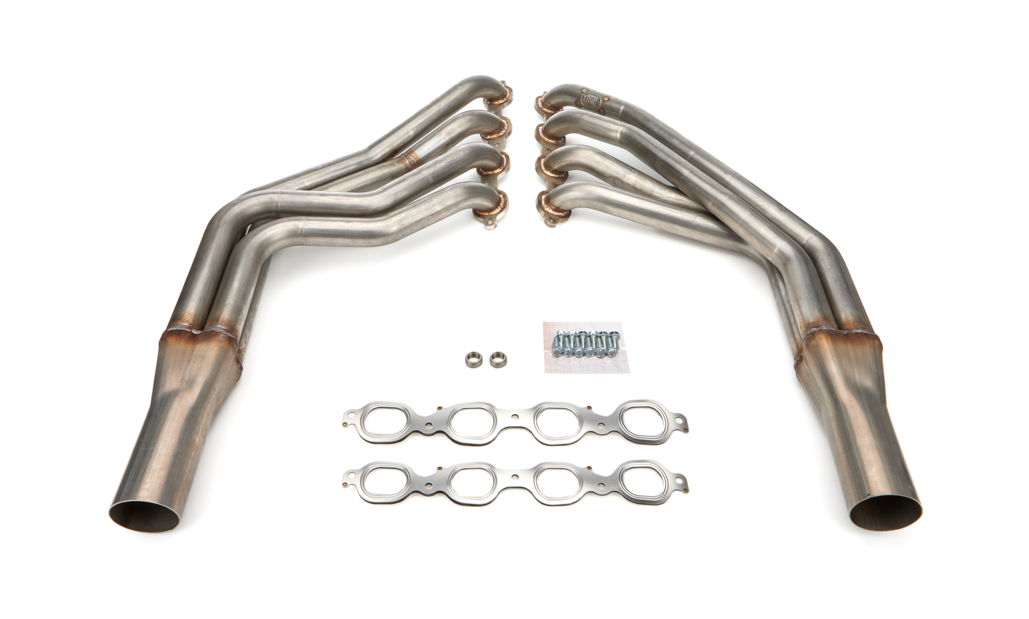 Headers - Long Tube - 1.875 in Primary - 3 in Collector - Stainless - Natural - GM GenV LT-Series - GM F-Body 1967-69 / X-Body 1968-74 - Pair