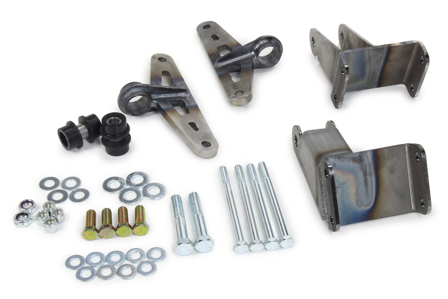 Heidts Rod Shop MM-263 Motor Mount, Bolt-On, Bushings / Hardware Included, Steel, Natural, Small Block Ford, Ford Mustang 1964-70, Kit
