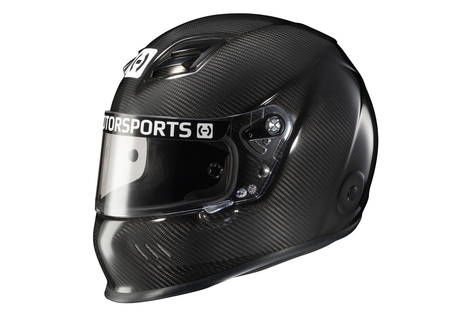 HJC Motorsports H10CS20 Helmet, H10, Full Face, Snell SA2020, Head and Neck Support Ready, Carbon Fiber, Small, Each