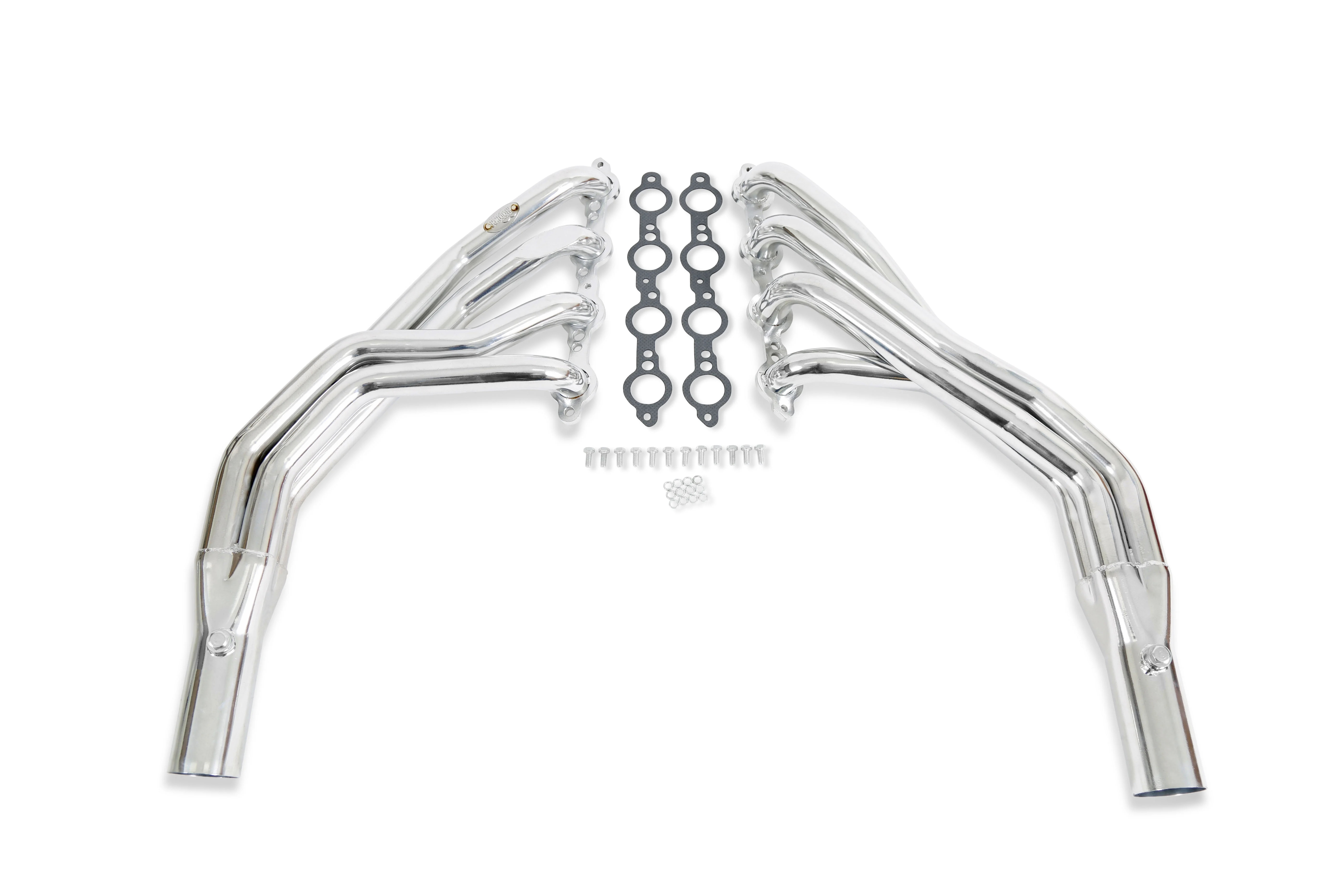 Hooker Super Competition Headers 2292-1HKR Headers, Competition, Long Tube, Ceramic Coated, Chevy, 4.8, 5.3, 5.7, 6.0L, Pair thumbnail 3