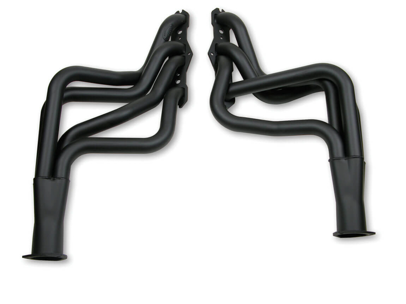 Hooker Competition Headers 3902HKR Headers, Competition, Long Tube, Steel, Painted, Oldsmobile, 400, 425, 455, Pair thumbnail 4