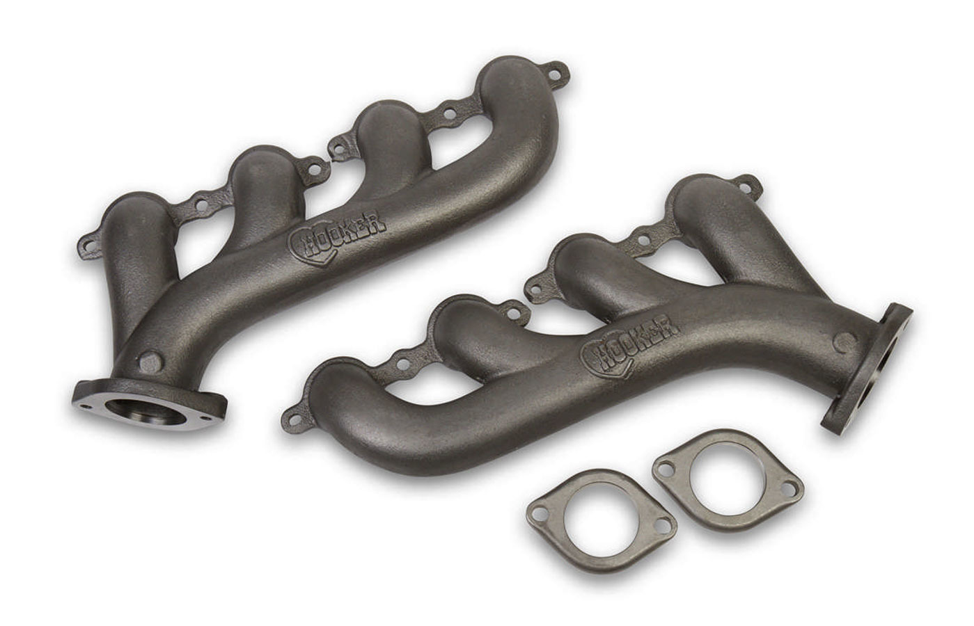 HOOKER — HOOKER GM LS Cast Iron Exhaust Manifolds Raw Finish