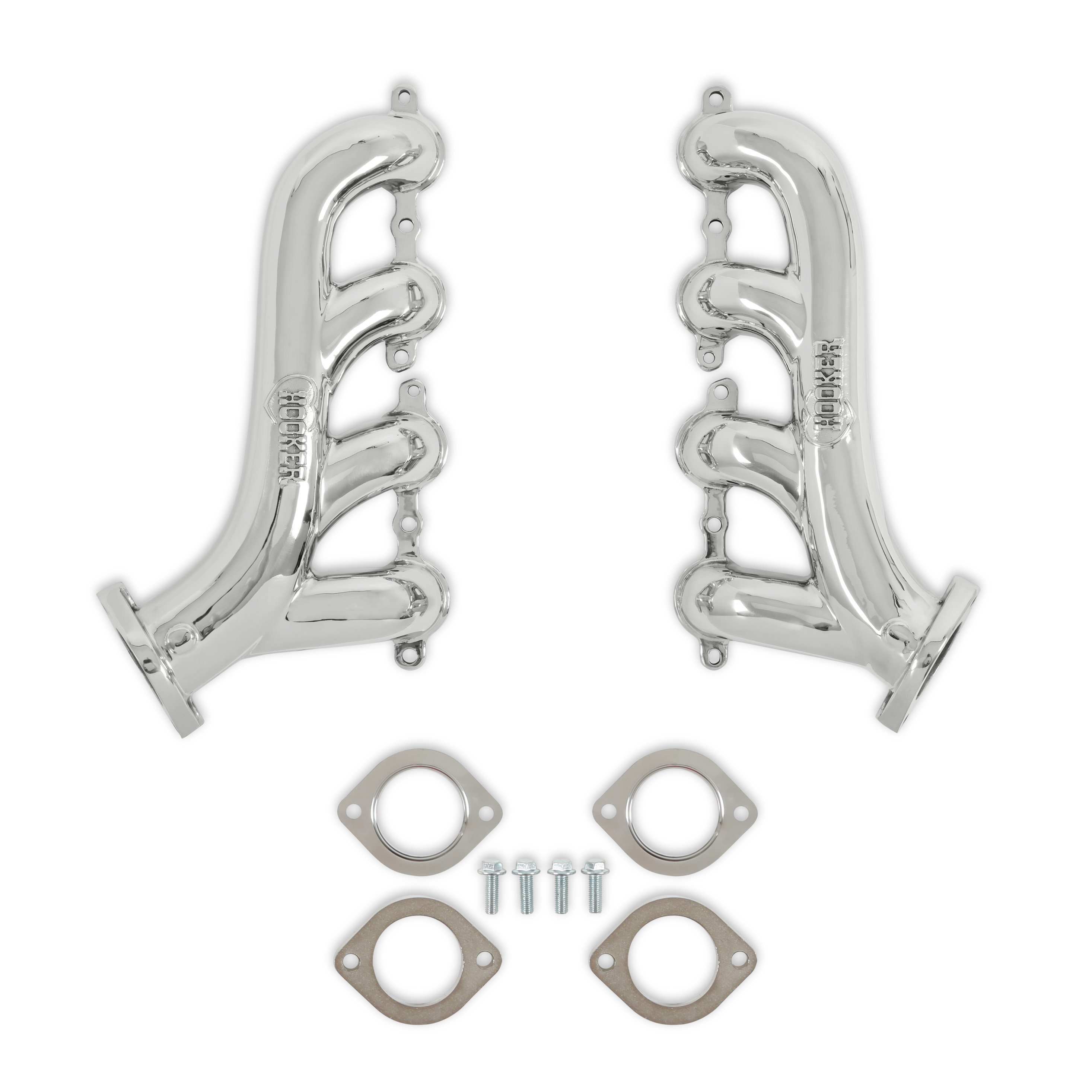 HOOKER — HOOKER Exhaust Manifold Set GM LS Swap Cast SS Polished