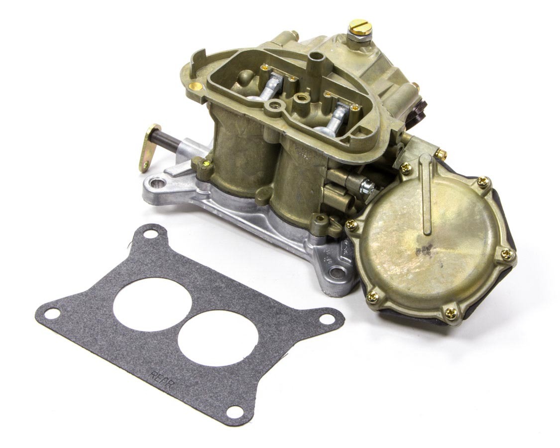 Holley 0-4365-1 Carburetor, OEM Muscle car, 2-Barrel, 500 CFM, Holley Flange, No Choke, Single Inlet, Chromate, Six Pack Outboard Carbs, Each