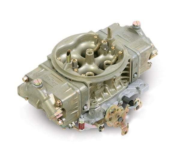 Holley 0-80528-2 Carburetor, Model 4150, Classic, 4-Barrel, 750 CFM, Square Bore, No Choke, Mechanical Secondary, Dual Inlet, Chromate, Each
